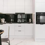 公寓 Golden - Luxury 2-bedroom, Mennica Residence&41 华沙