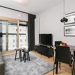 Golden - Luxury 2-bedroom, Mennica Residence&41 Lägenhet