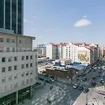 Golden - Luxury 2-bedroom, Mennica Residence&41 Lägenhet Warszawa