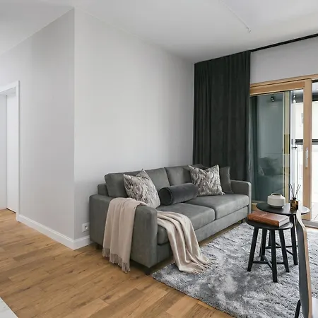 Golden - Luxury 2-bedroom, Mennica Residence&41 Lejlighed Warszawa