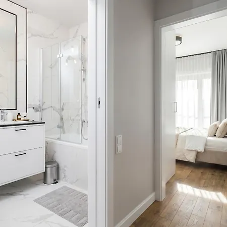 Golden - Luxury 2-bedroom, Mennica Residence&41 Lejlighed *